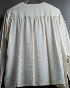 "Christian Dior" Shiny off-white shirt