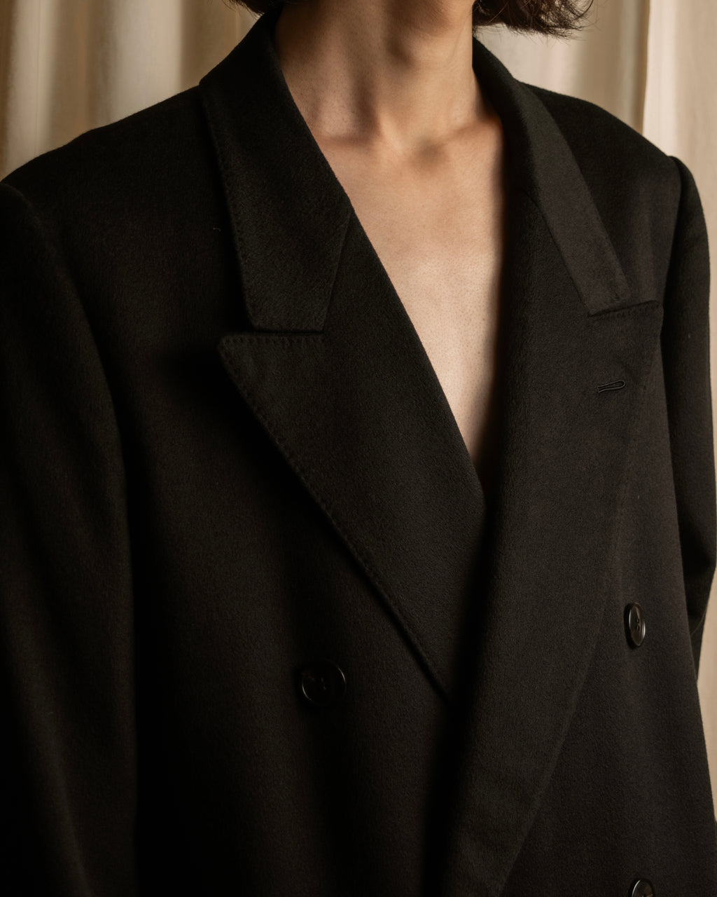 "英國屋" British-made 100% cashmere chester coat