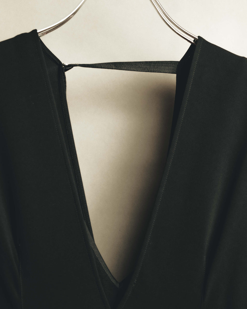 "BURBERRY" 2010's-20's Pleated silk midi dress