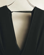 "BURBERRY" 2010's-20's Pleated silk midi dress