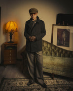 -SPECIAL- “Maison Martin Margiela” 2011-2014 Short wool blend chesterfield coat
