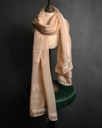 "LOEWE" 00’s-10’s sheer anagram jacquard logo scarf