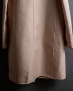 "JIL SANDER" Pink beige color spring coat