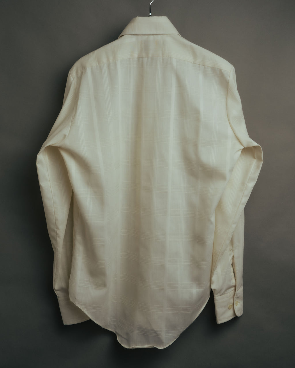 -MOOD Vintage Collections-
70’s-80’s Tone on tone check dress shirt