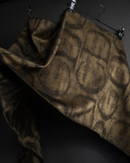 -SPECIAL- "Christian Dior"
90's-00's Abstract Expression Pattern Large Stole