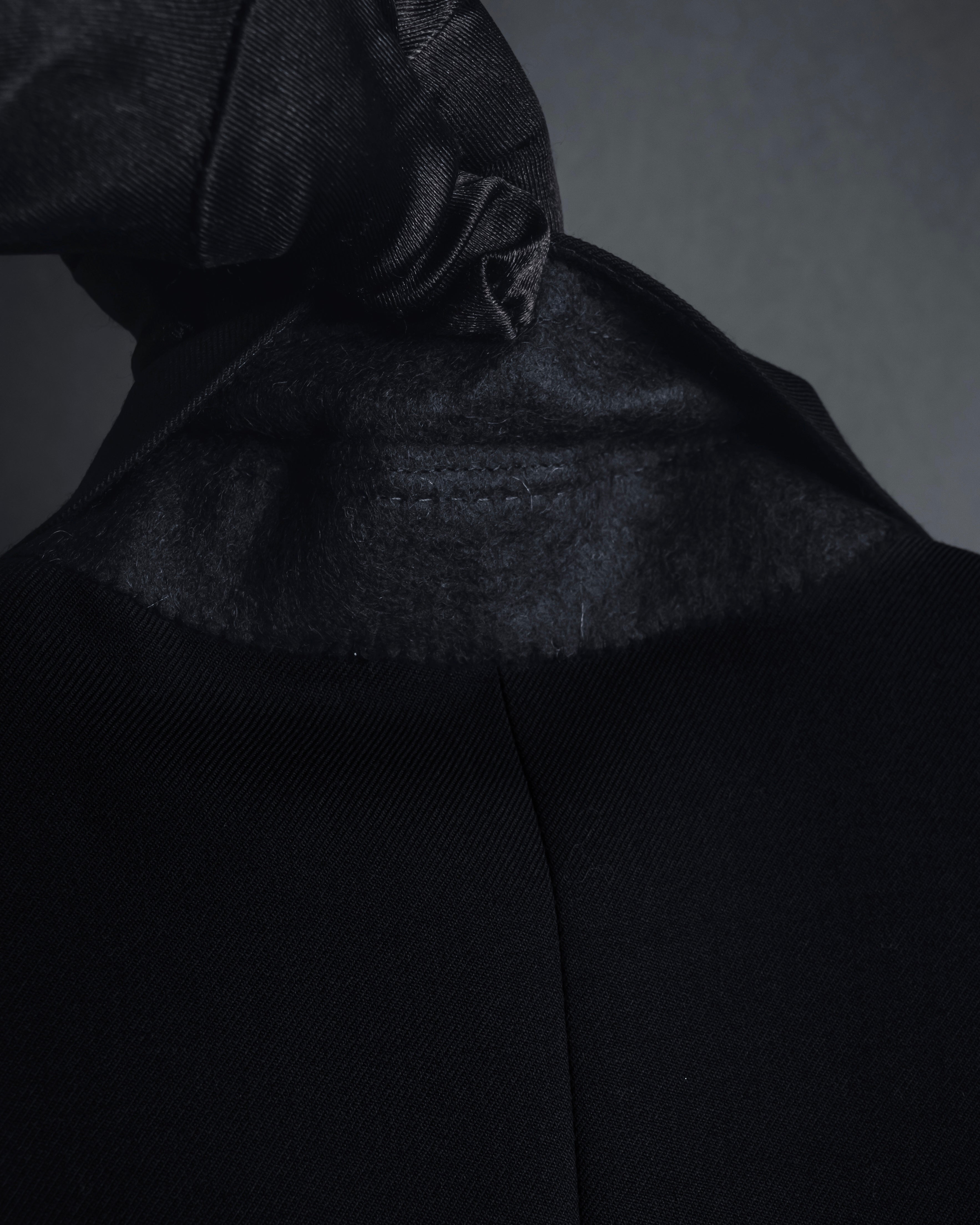 "Saint Laurent Paris" Modern tailcoat design jacket