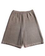 GIVENCHY/ 2 Tuck Knit Casual Shorts Beige