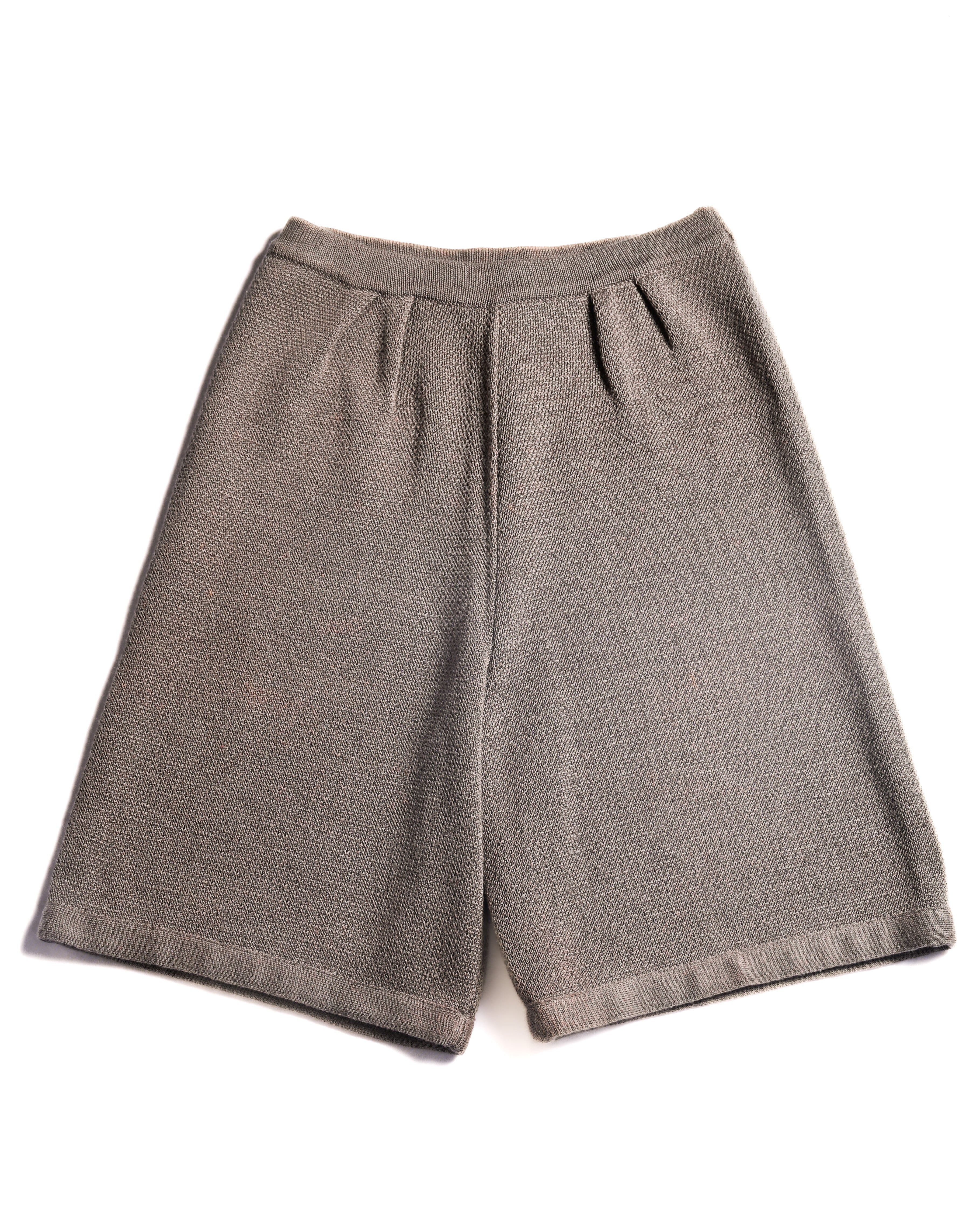 GIVENCHY/ 2 Tuck Knit Casual Shorts Beige