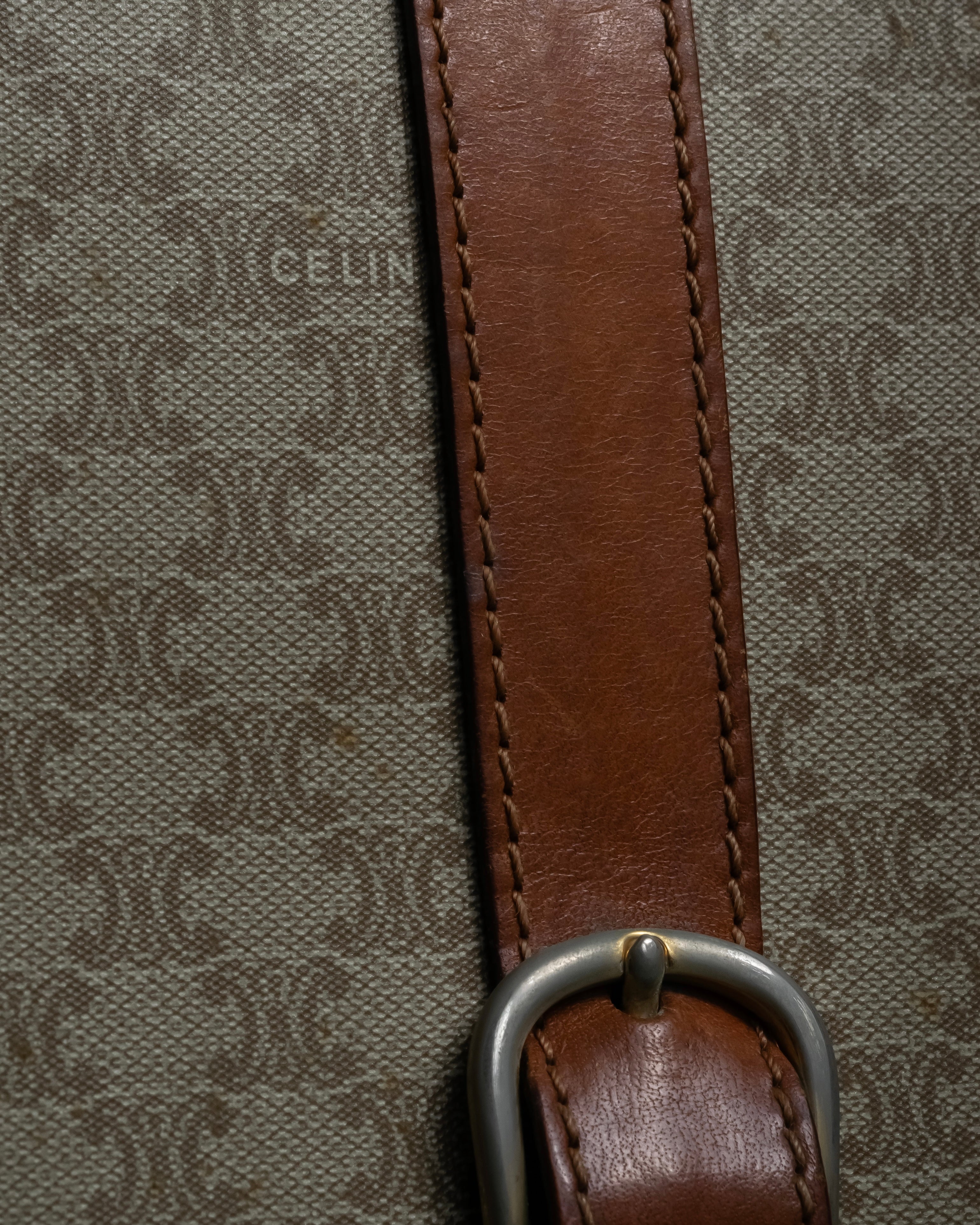 "CELINE Macadam pattern combination shoulder bag