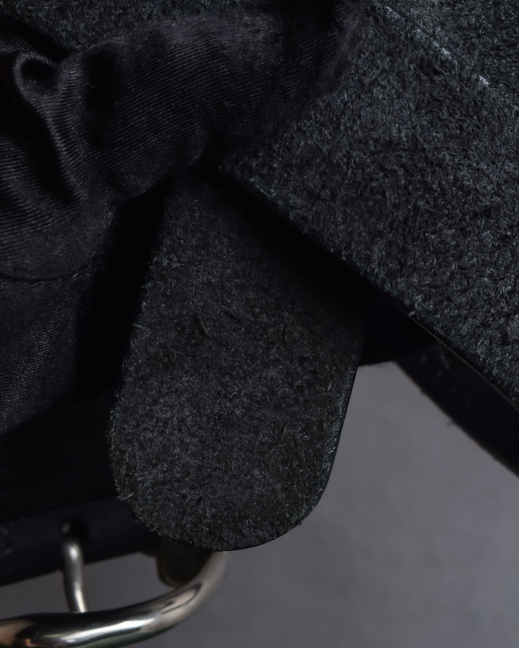 "GUCCI" Bamboo buckle motif leather belt