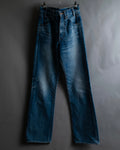 "CELINE" Stonewash design straight denim