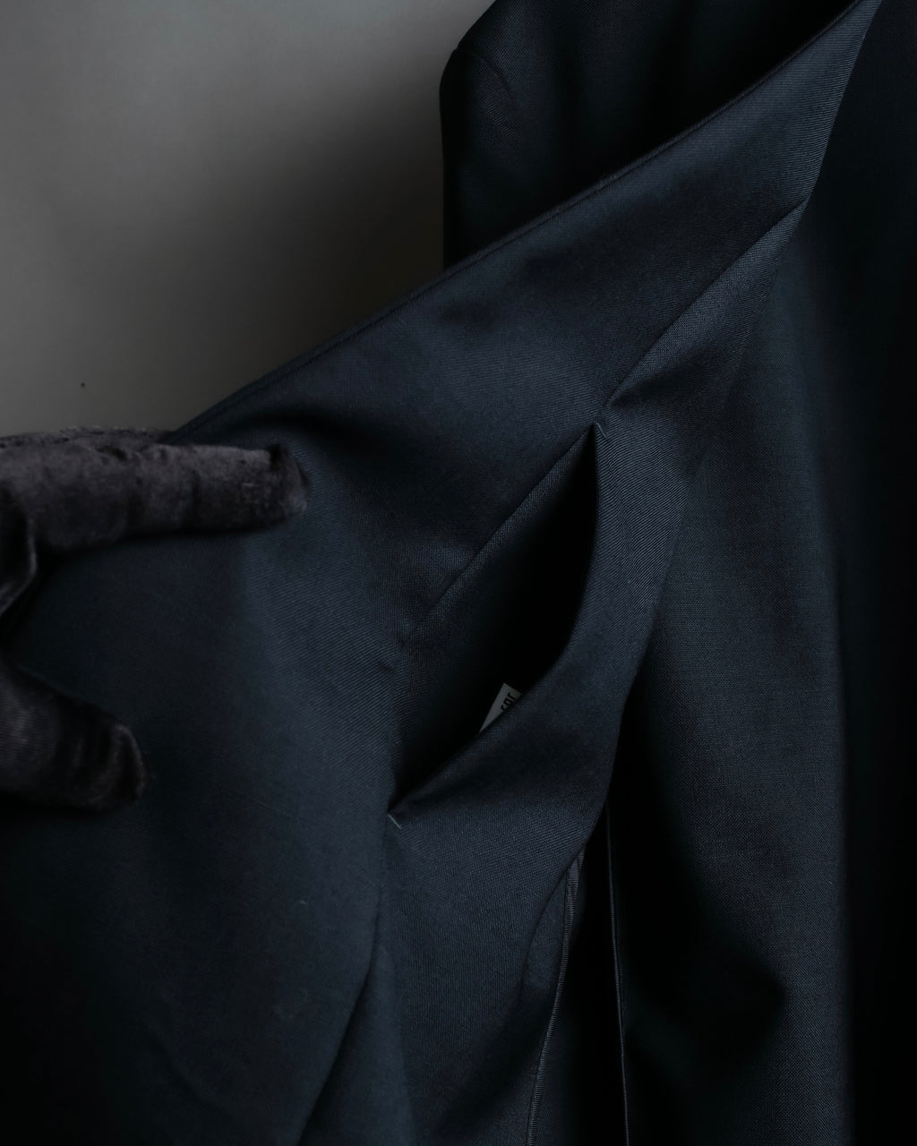 "MAISON MARGIELA" 20AW No-collar design wool tailored jacket