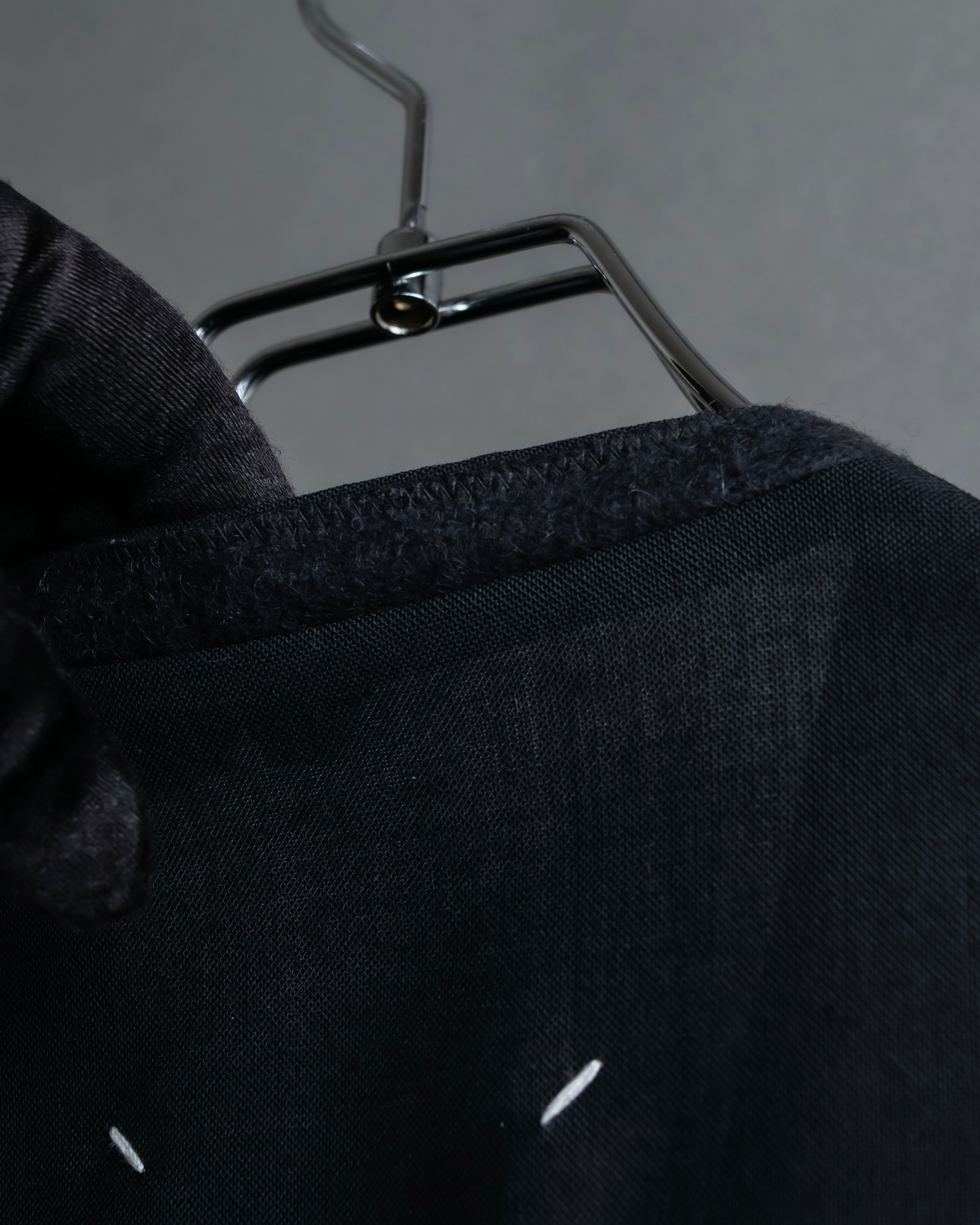 "MAISON MARGIELA" 20AW No-collar design wool tailored jacket