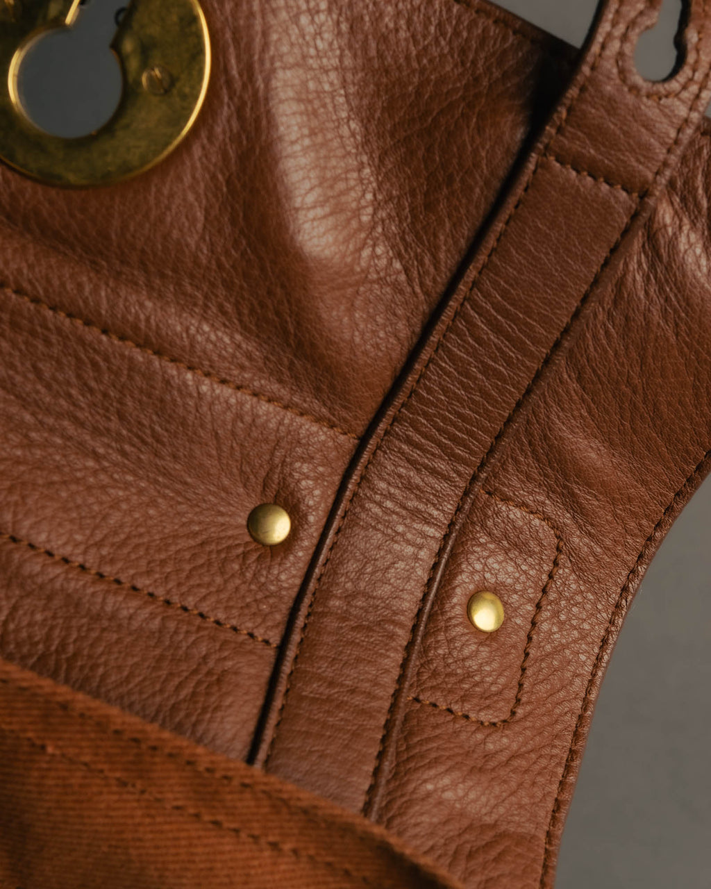"Yves Saint Laurent" 00's-10's Structured leather shoulder bag