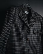 "Christian Dior SPORTS" 80’s-90’s british check tweed jacket