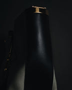 "GUCCI" 90’s-00’s suede piston-closure shoulder bag