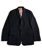 Dolce＆Gabbana/ Color Block Lining Single Breasted 3B Set-up