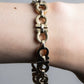 "Ferragamo" Gancini motif gold color bracelet