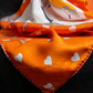 "HERMES" Romantic pattern tea time carre 65 scarf