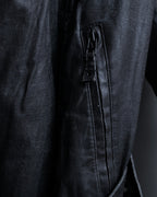 "JEAN PAUL GAULTIER" Firm finish double-zip belted mid-length coat