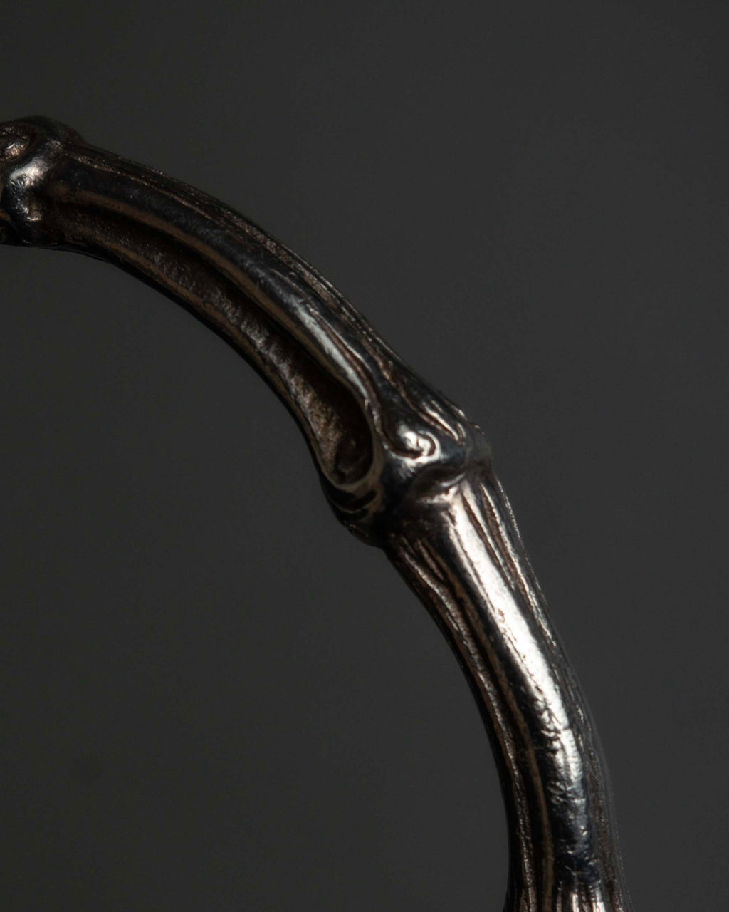 "Tiffany&Co" Bamboo motif design silver 925 bangle