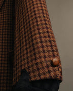 “Christian Dior Monsieur” 80’s-90’s houndstooth wool tailored jacket