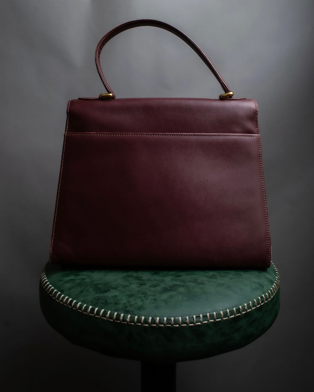 "Cartier" Jewelry inspiration bordeaux color trapezoid hand bag
