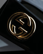 "GUCCI" GG medallion design square frame sunglasses