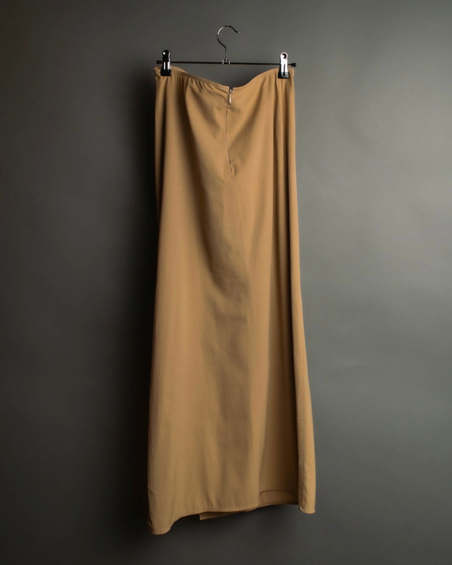 “JIL SANDER” 90’s-00’s Minimal side slit long skirt