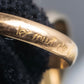 "Cartier" Gold trinity ring