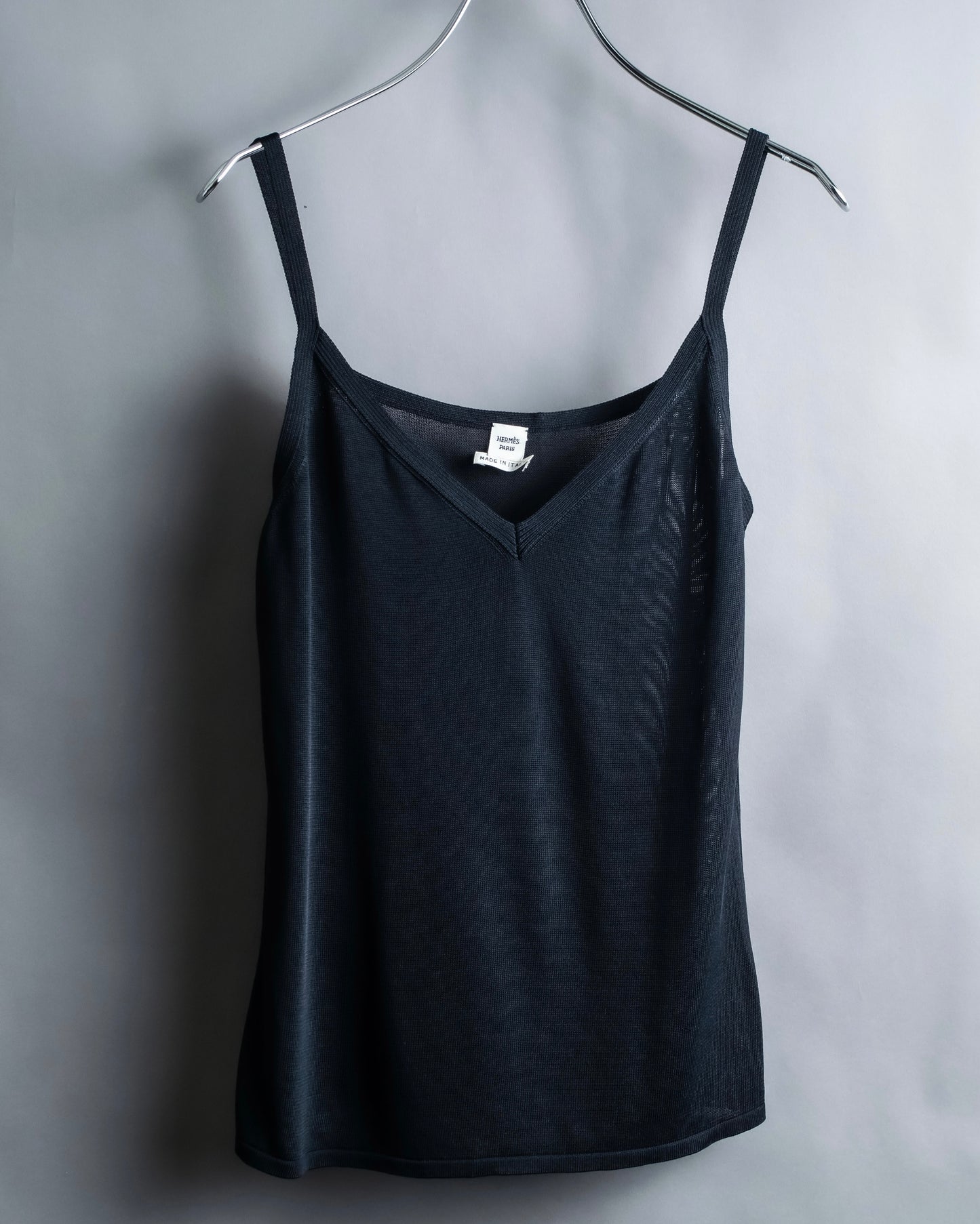 "HERMES" Sheer rayon mode style camisole