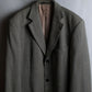 "HUGO BOSS" Woven pattern oversized 3 button tailored jacket