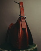 "PRADA" 90's-00's Pebbled leather shoulder bag