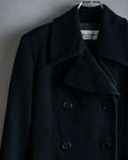 "DOLCE &amp; GABBANA" Maxi length double breasted chesterfield coat