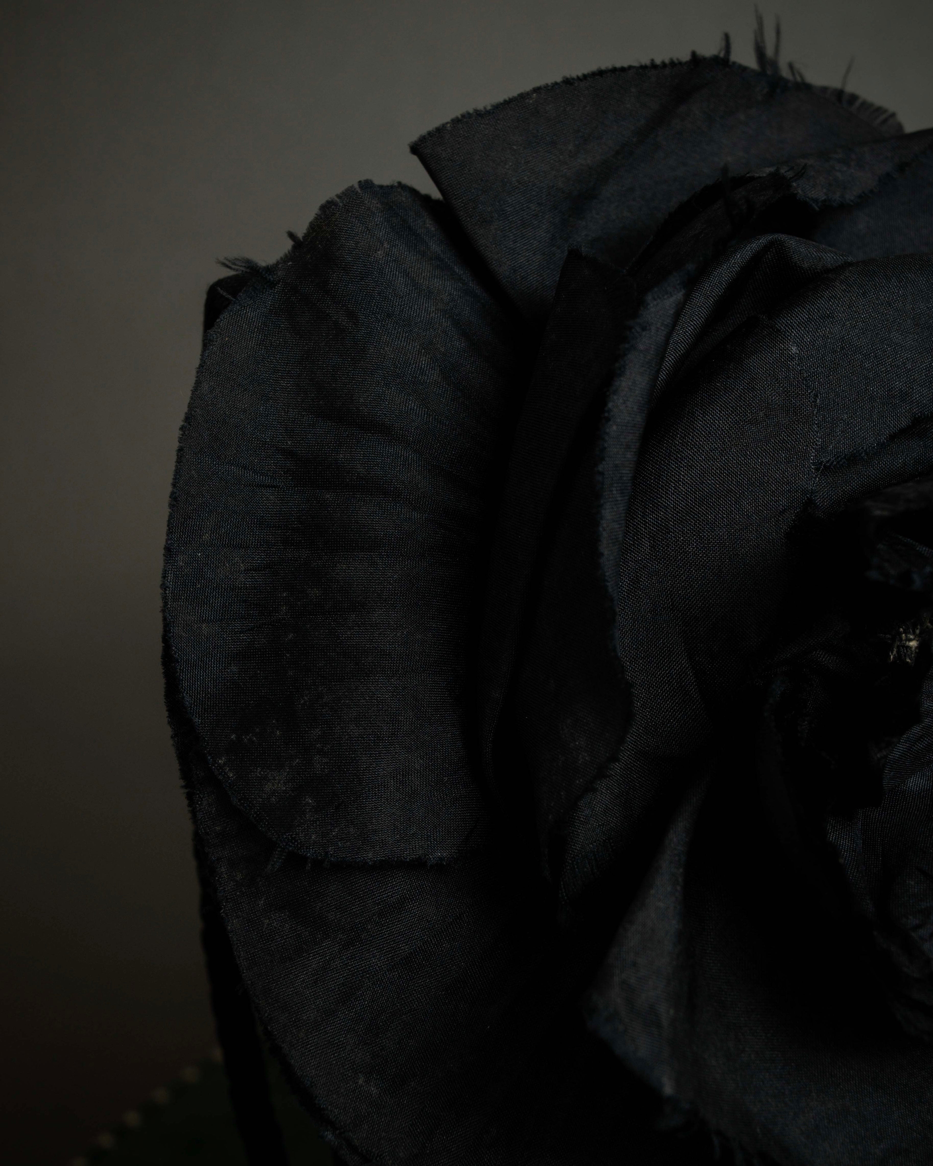 "Christian Dior Boutique Paris" Large flower motif design rope shoulder bag