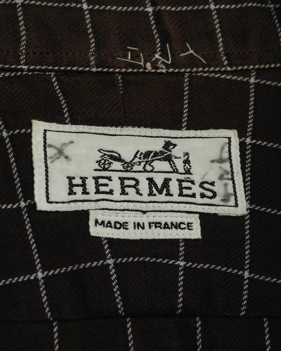 HERMES (エルメス) - ウィンドウペンチェック セリエボタン ボタン