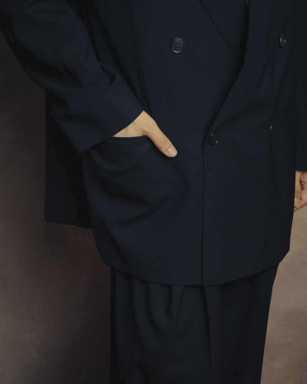 -SPECIAL- “Ermenegildo Zegna” 90’s-00’s high performance double-breasted set-up