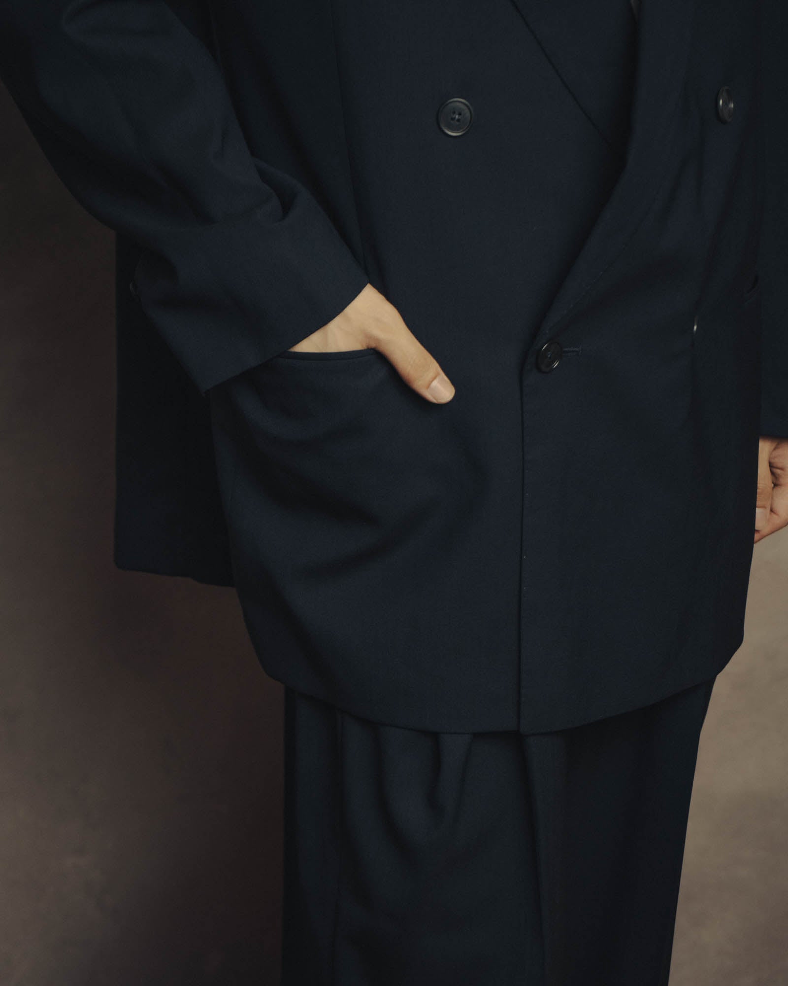 -SPECIAL- “Ermenegildo Zegna” 90’s-00’s high performance double-breasted set-up