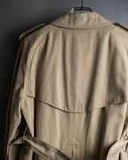 "BURBERRYS" Military detail classic trench coat