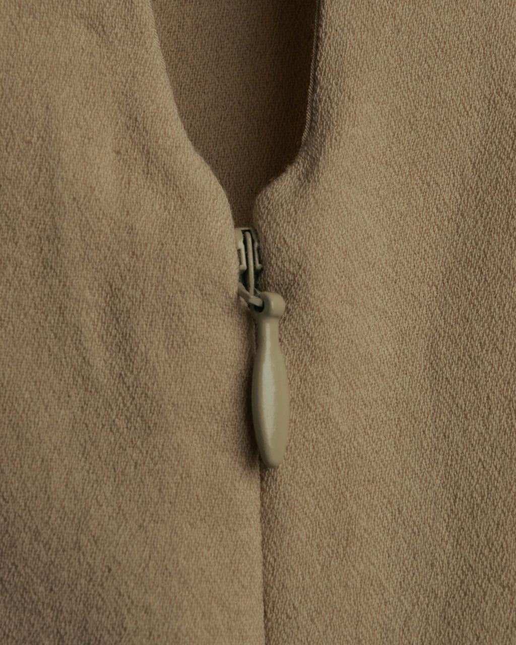 "FENDI" 00's-10's Draped wool blend dress