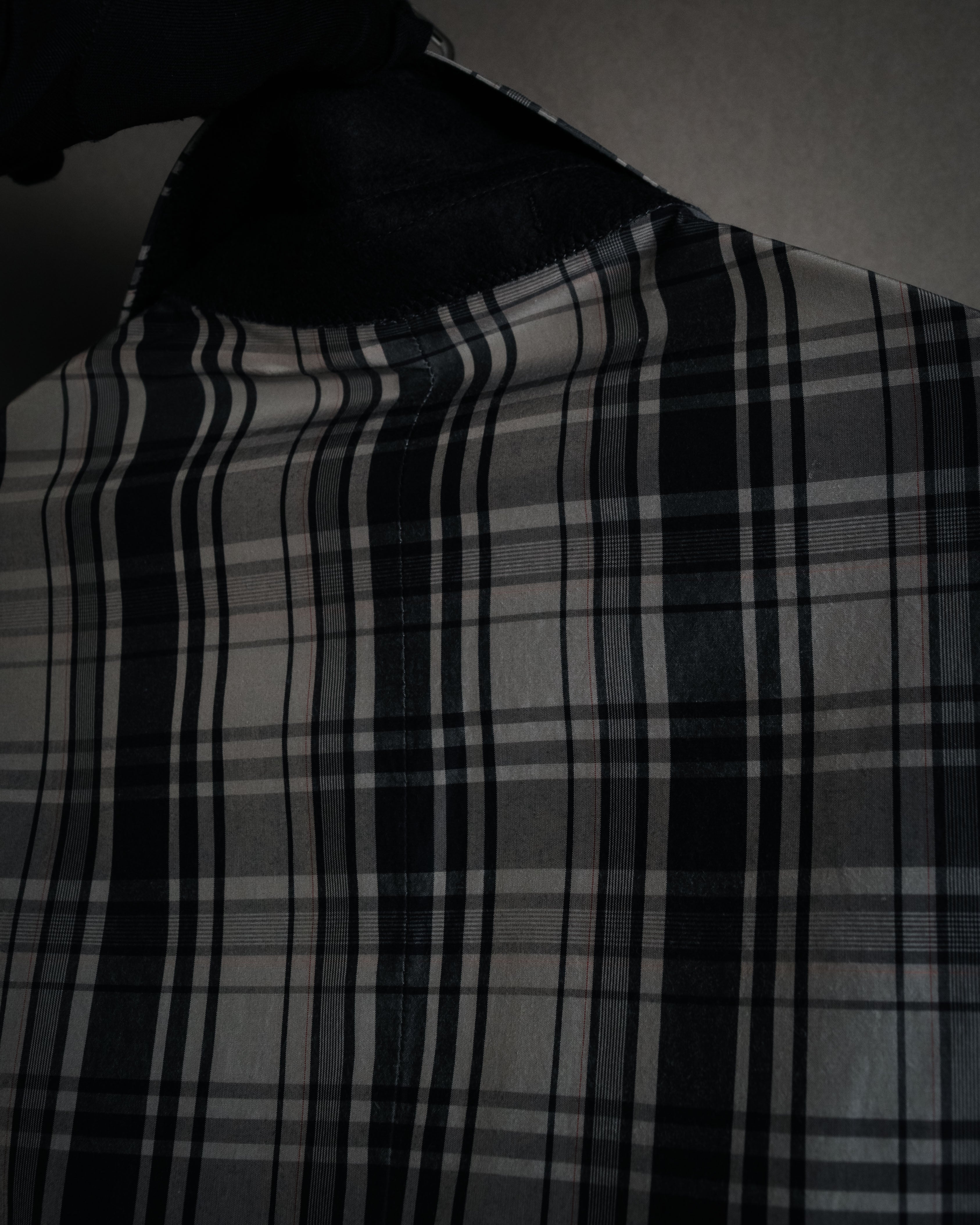 "DRIES VAN NOTEN" 2012-2018 lightweight madras check tailored jacket