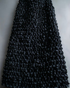 “tricot COMME des Garçons AD1999" Ribbon designed long skirt
