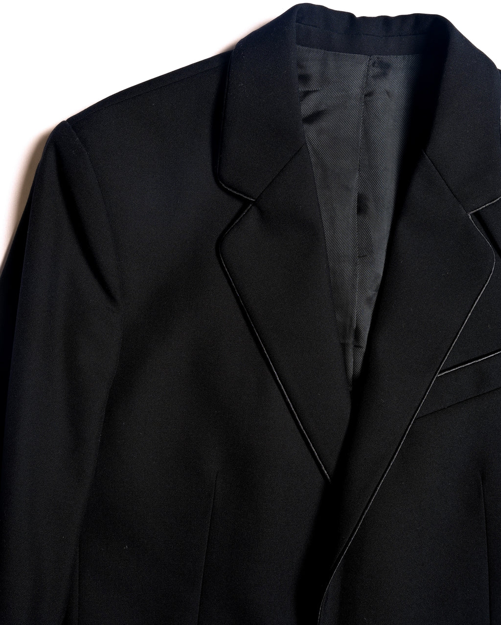 BALENCIAGA/ Chin Strap Detailed 2B Single Breasted Tailored Jacket