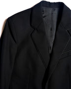 BALENCIAGA/ Chin Strap Detailed 2B Single Breasted Tailored Jacket