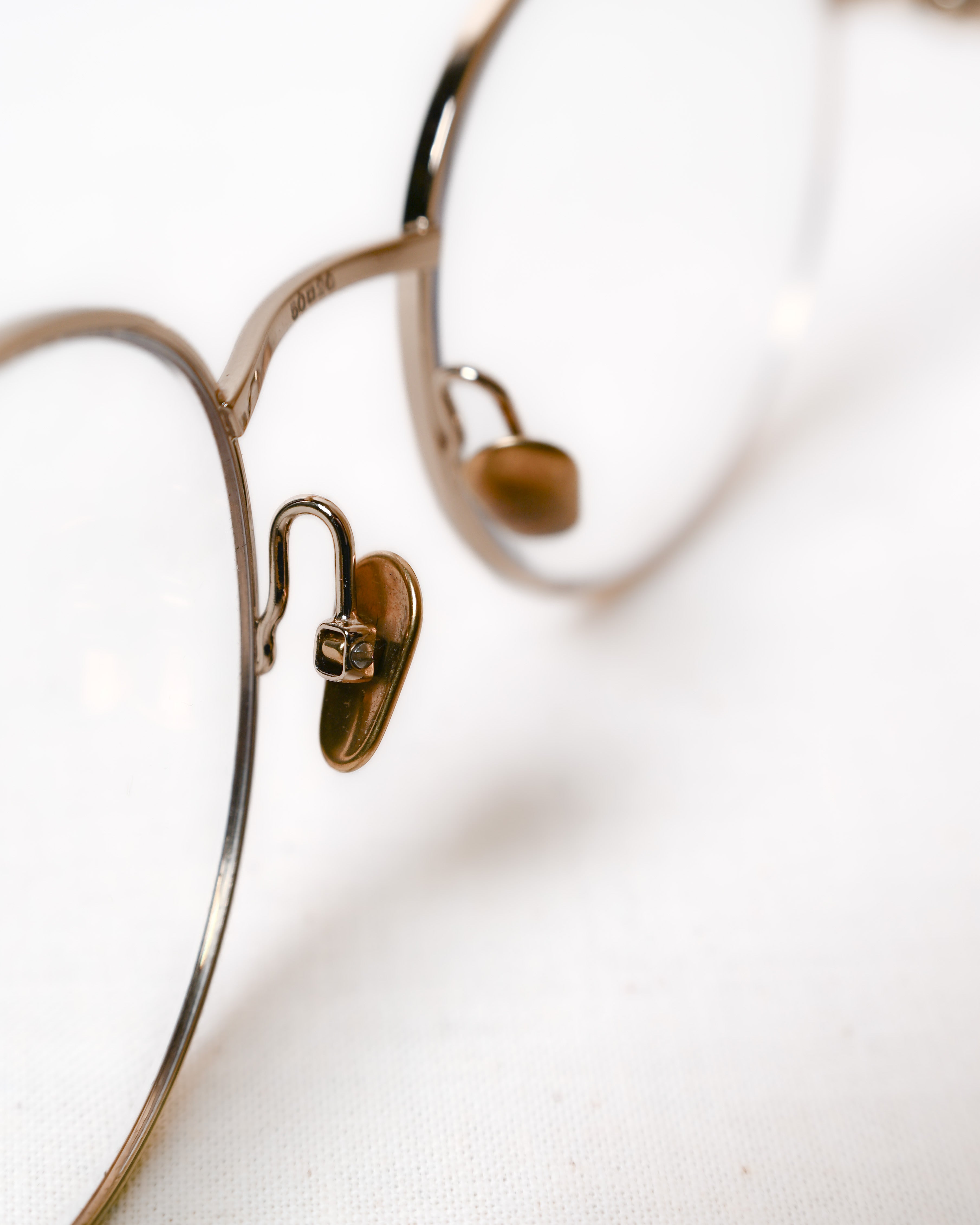 CHANEL/ Coco Mark Designed Gold Flame Glasses