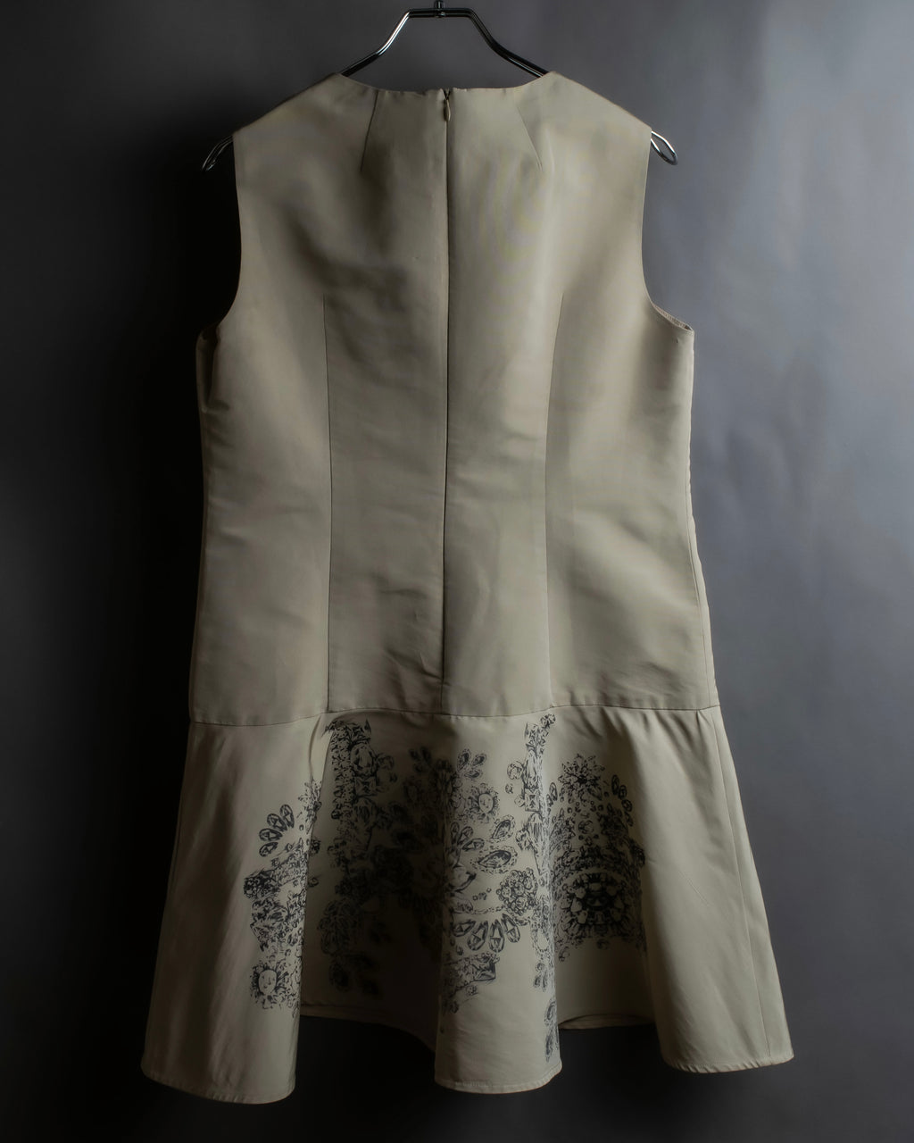 "RED VALENTINO" Baroque print sleeveless dress