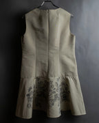 "RED VALENTINO" Baroque print sleeveless dress