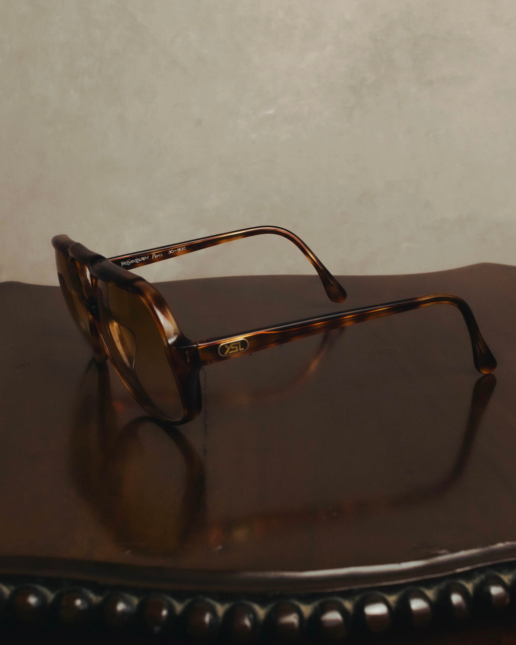 "Yves Saint Laurent" 70's-80's Oversized aviator sunglasses