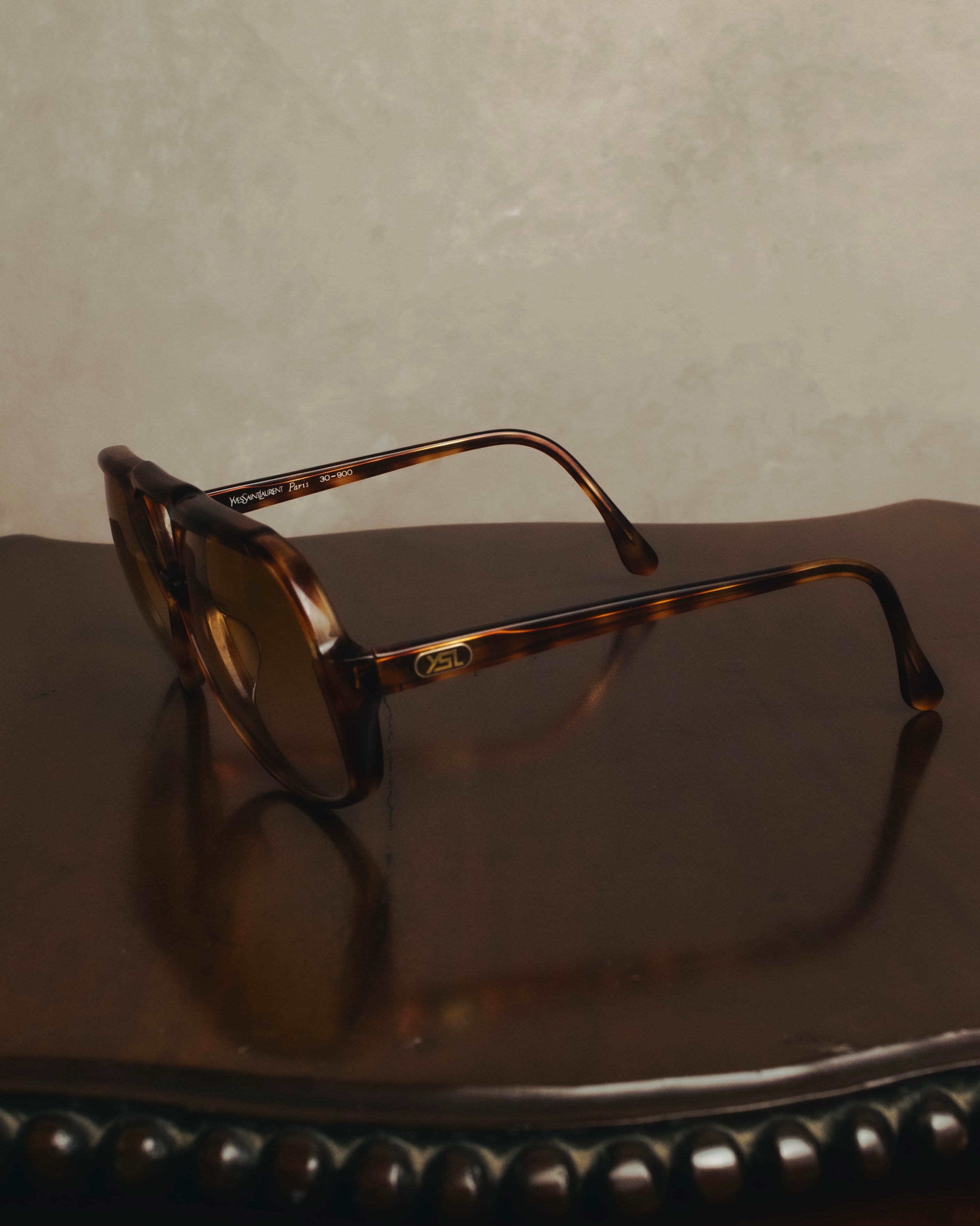 "Yves Saint Laurent" 70's-80's Oversized aviator sunglasses