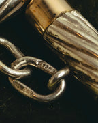 “Tiffany & Co.” 80’s-90’s Twisted bi-color chain cufflinks